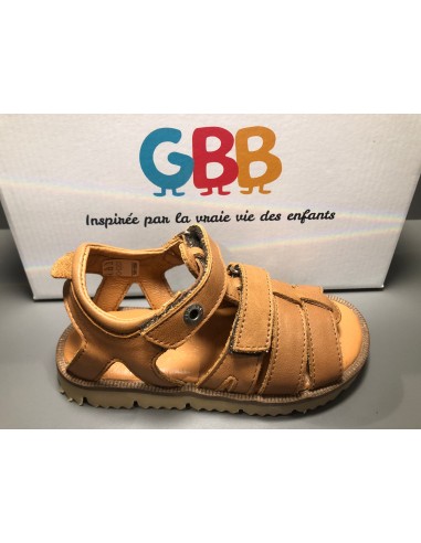 Sandalettes GBB Julio camel pas chere