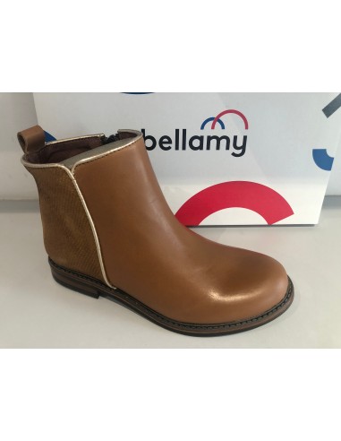 Boots Bellamy Loriane camel Paris Déstockage Promo