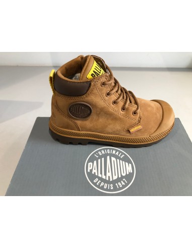 Bottines Palladium pampa Hi cuff WP Mahogany Le MVP de beaucoup