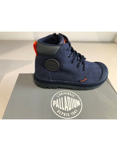 Bottines Palladium pampa Hi cuff WP mood indigo s'inspire de l'anatomie humaine