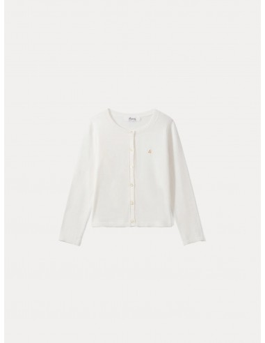 Cardigan blanc lait online