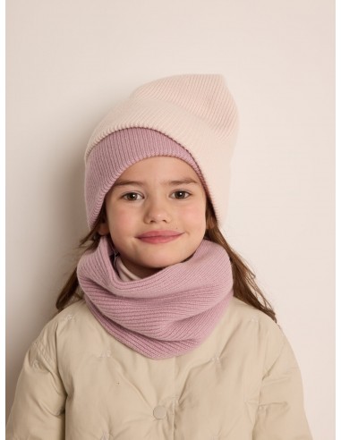 Bonnet Benny rose pâle Paris Déstockage Promo