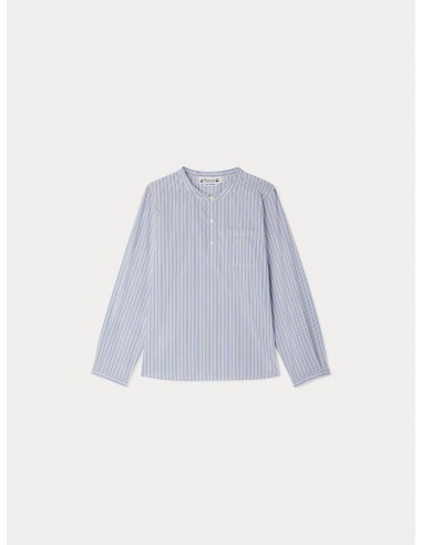 Chemise Artiste à rayures bleu en ligne