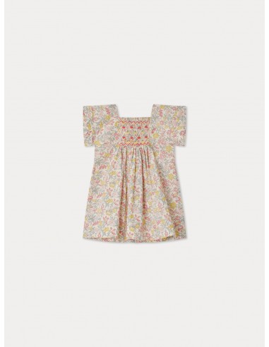 Robe Pais smockée en tissu Liberty chez Cornerstreet bien 