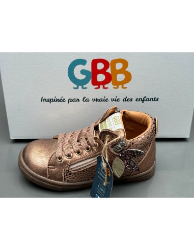 Bottines GBB 27458560AK209 vala 18 cuivre léopard trilly en linge