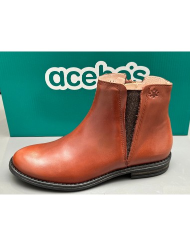 Boots acebo’s 9671 cuero marron rembourrage situé sous