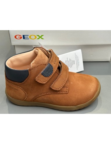 Bottines Geox B164NC B Macchia nabuk whisky pas cheres