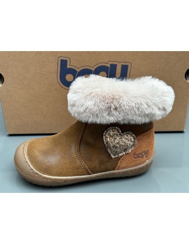 Boots chaudes bopy 9642 josalia camel Les magasins à Paris et en Île-de-France