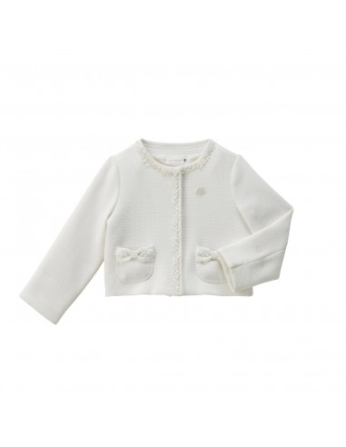 VESTE BOUTONNÉE BLANCHE en stock