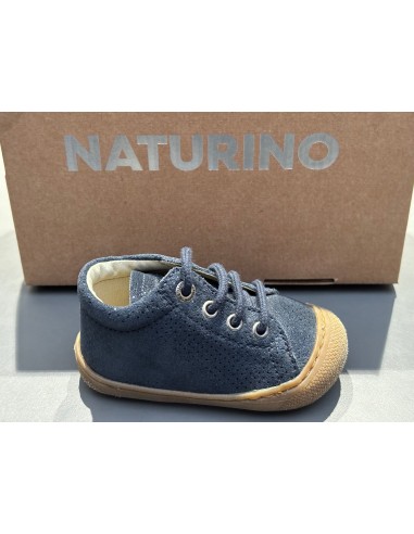 Bottines naturino cocoon Suède met dot blue s'inspire de l'anatomie humaine