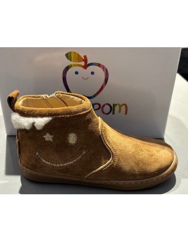 Boots Shoo pom Bouba joy DK camel platine pas chere