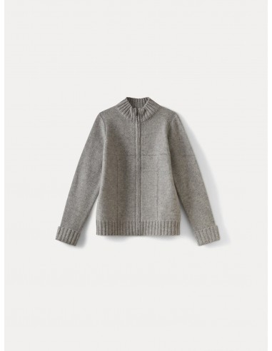 Cardigan en cachemire garçon gris chiné clair Comparez et commandez 